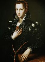 Lucrezia de’ Medici, by Bronzino, generally believed to be My Last Duchess