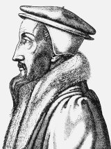 John Calvin at 53 years old.