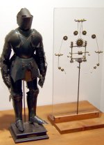 Model of a robot by Leonardo da Vinci