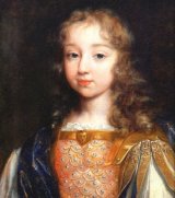 Louis XIV as a young child