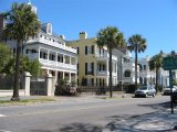 Homes along the Battery in Charleston, South Carolina