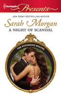 A Night of Scandal by Sarah Morgan