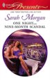 One Night Nine-Month Scandal by Sarah Morgan